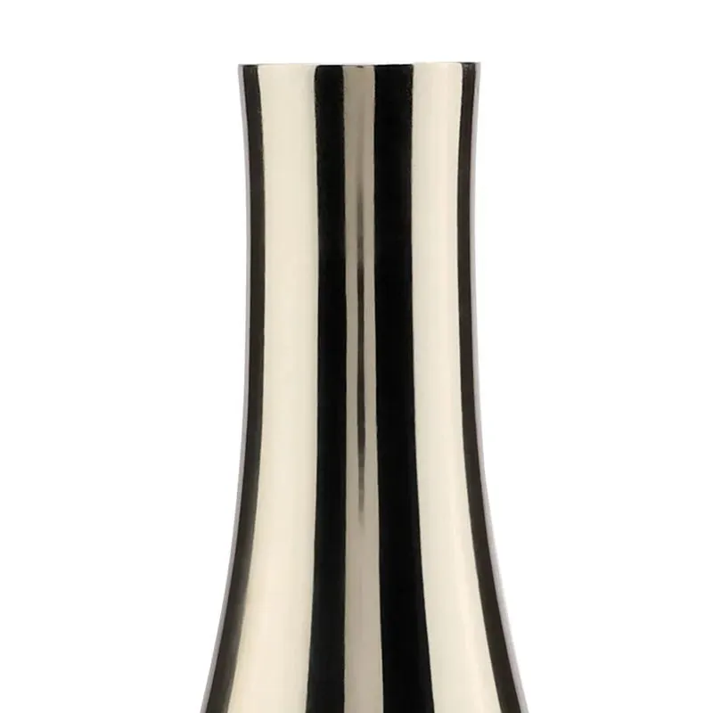 Aluminium Nickle Champagne Bottle Vase | Set of 2