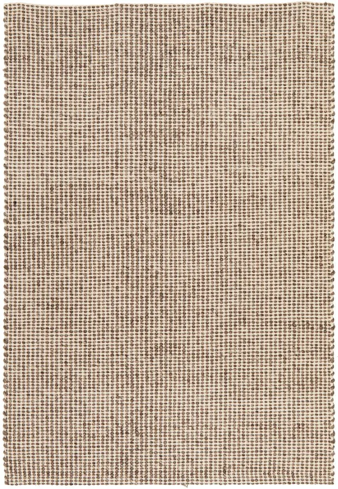 Carlos 225x155cm Felted Wool Rug - Brown