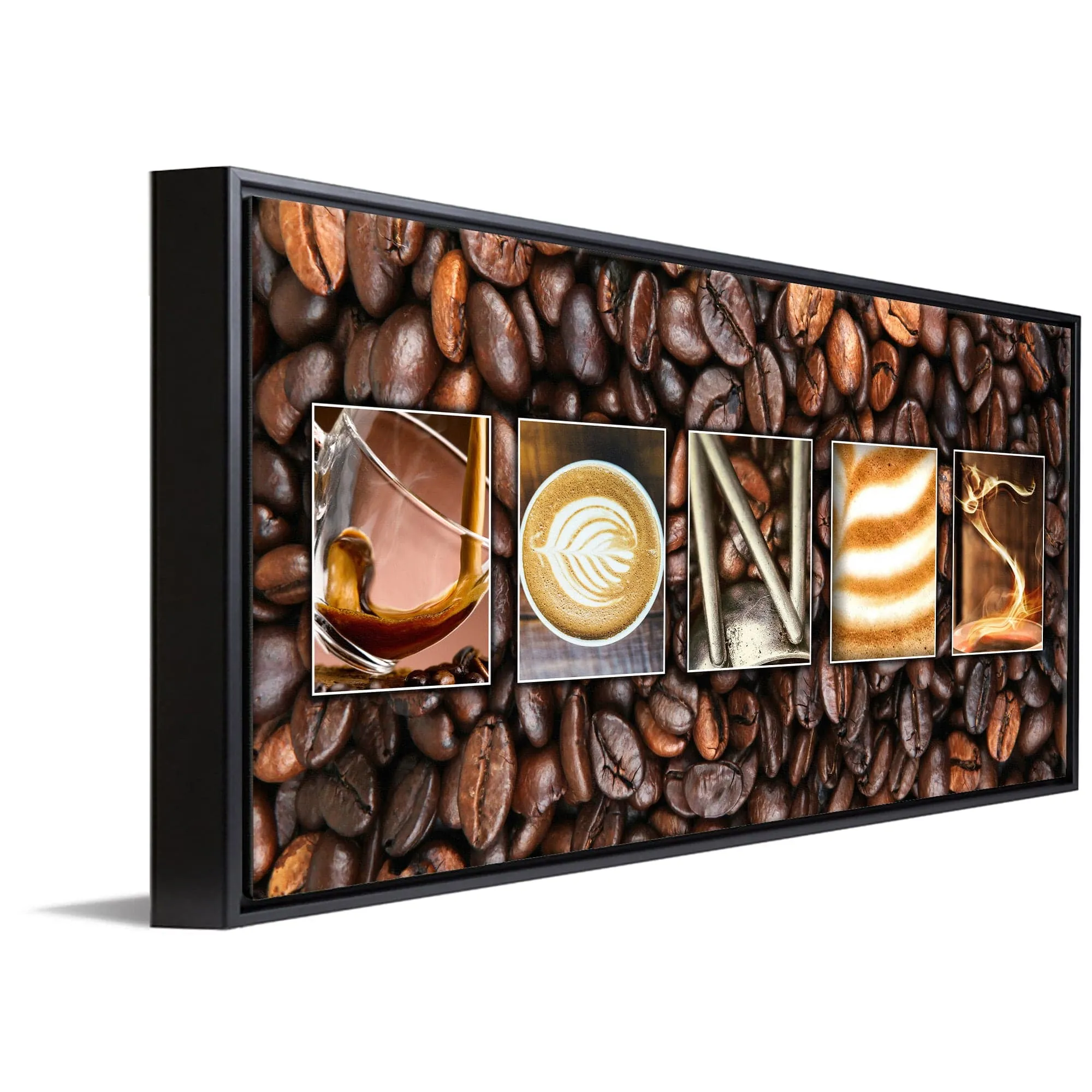 Coffee Letter Name Art Print