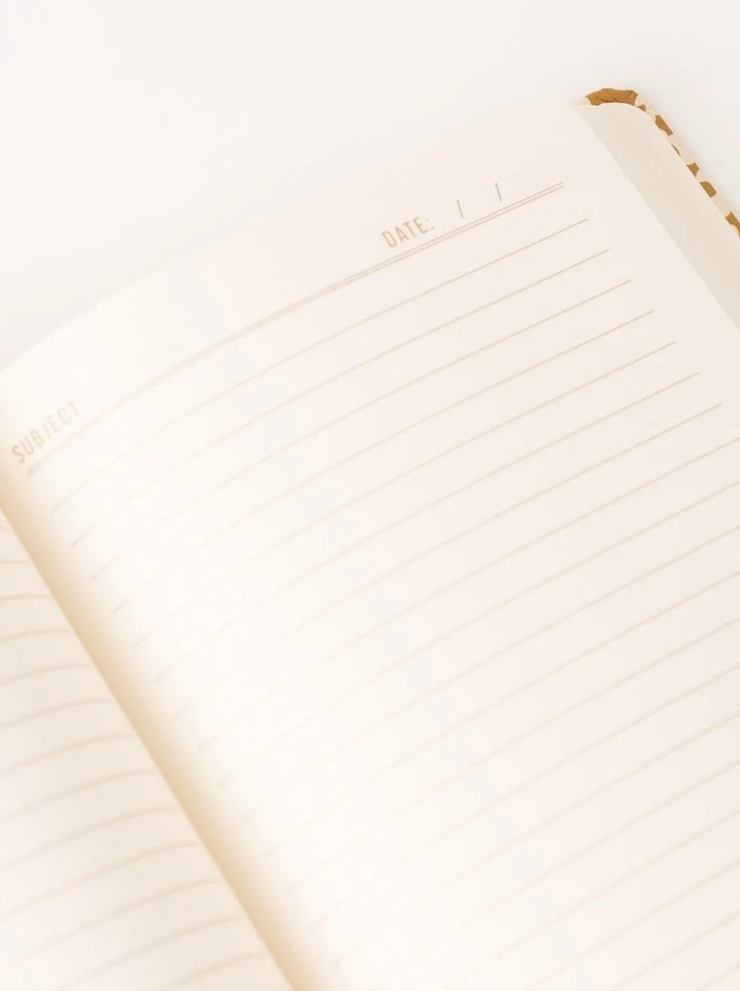 Groovy Floral Soft Touch Journal