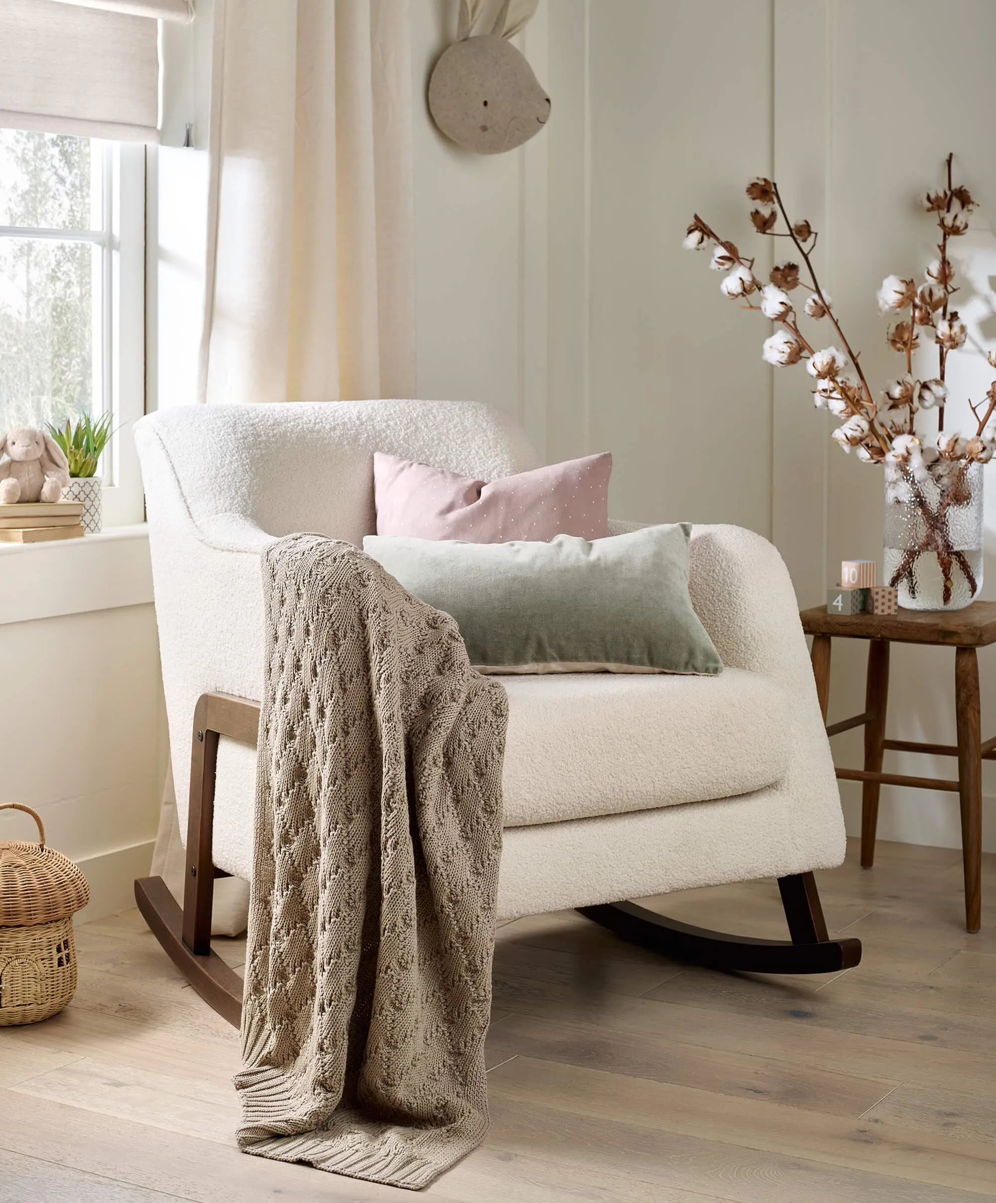 Knitted Blanket - Diamond - Welcome to the World Seedling