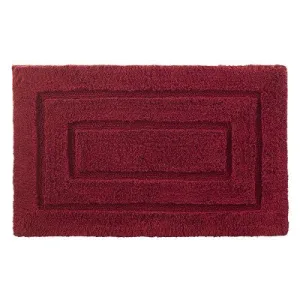 New - 24"x40" Signature Bath Rug Red - Cassadecor